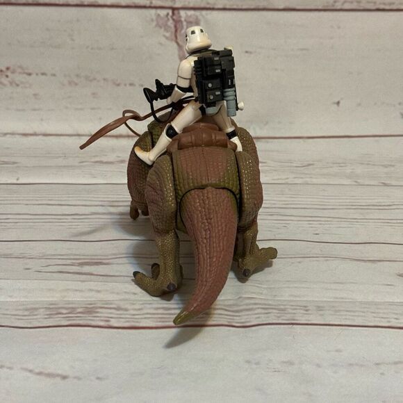 Star Wars Trilogy The Power Of The Force Dewback Sandtrooper 1997 Kenner - Picture 4 of 9